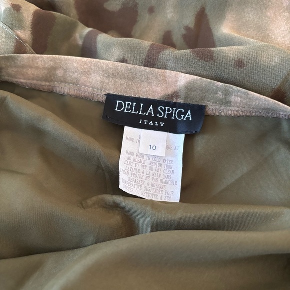 Vintage Y2K Patterned Flared Ruffle A-Line Skirt - Picture 7 of 11